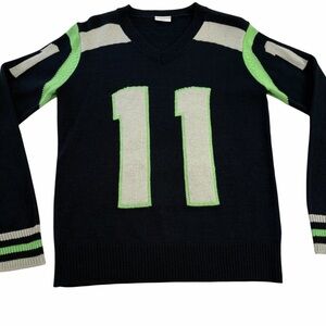 🏈💙 Tribute Seattle Seahawks #11 Sweater | Navy | JSN | Small